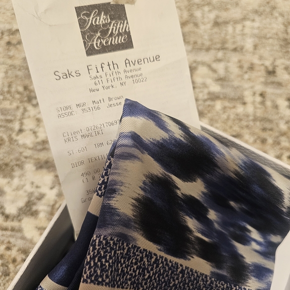 Christian Dior Silk Scarf Wild Dior - Picture 10 of 11